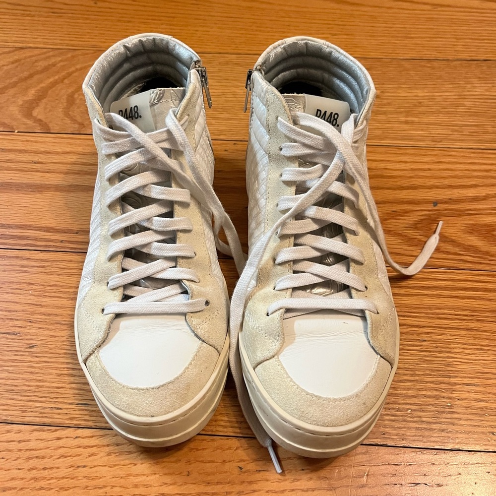 P448 skate high stripped